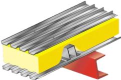 panel sandwich in situ